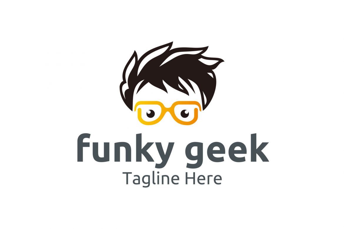Funky Geek Logo - view 2