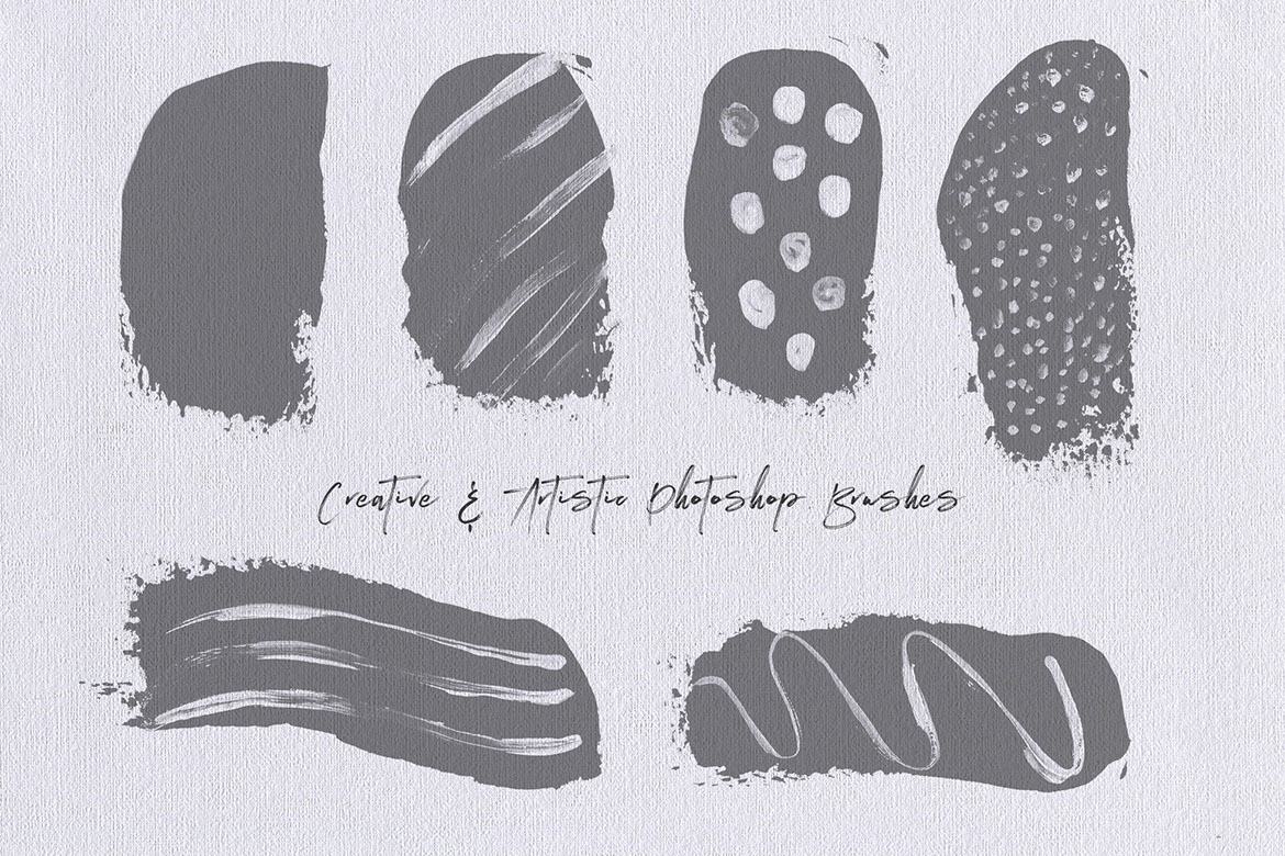 Free Grunge Shapes & Brushes alternate