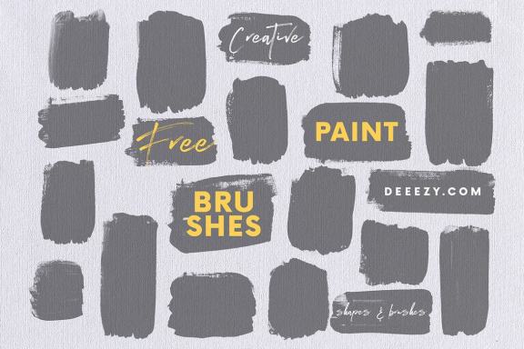 Free Grunge Shapes & Brushes