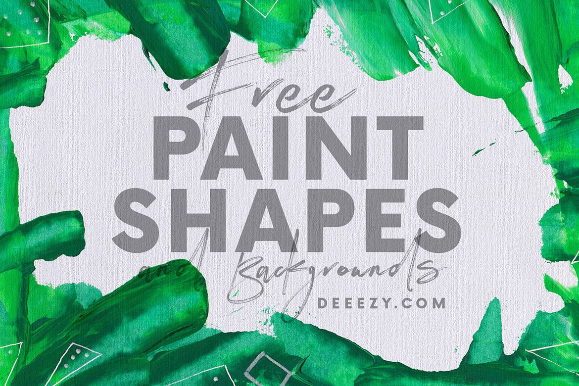 Free Paint Shapes & Backgrounds - view 4