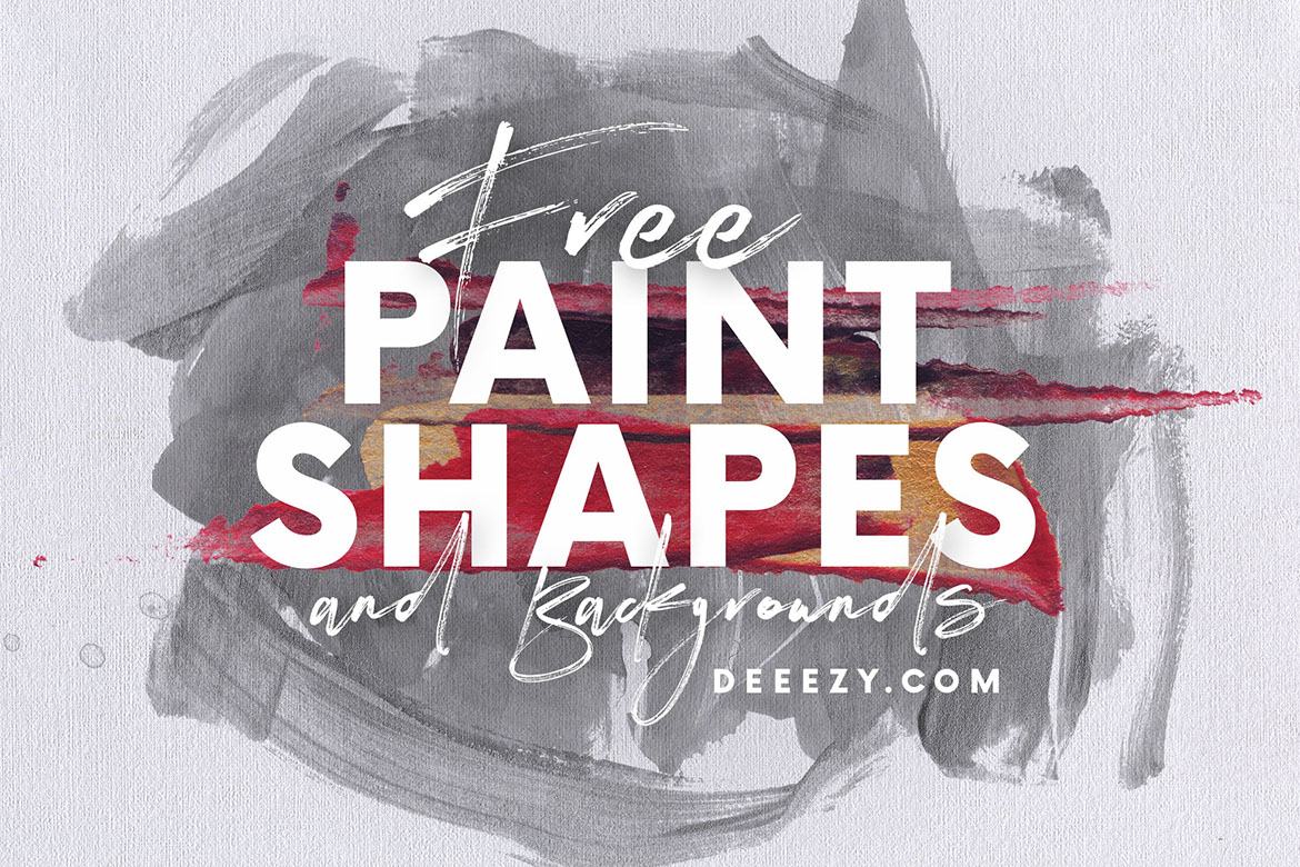 Free Paint Shapes & Backgrounds - view 6