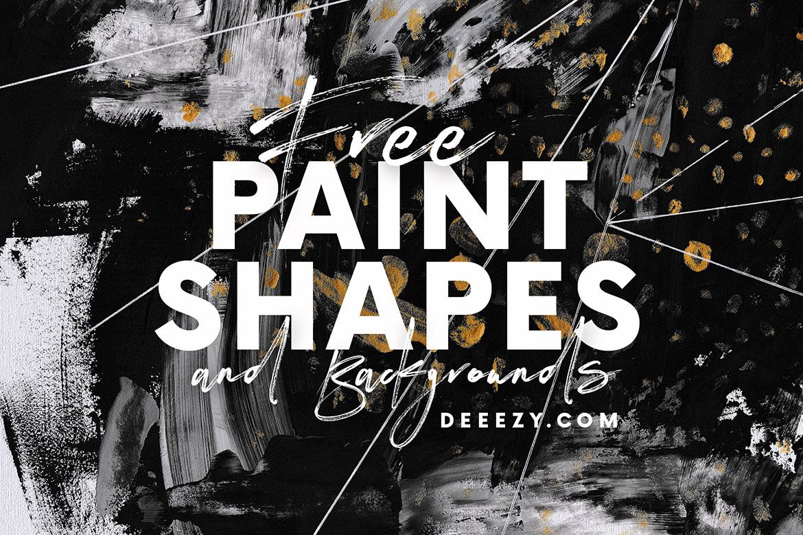 Free Paint Shapes & Backgrounds - view 2