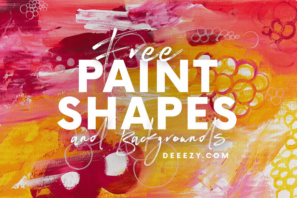 Free Paint Shapes & Backgrounds - view 3