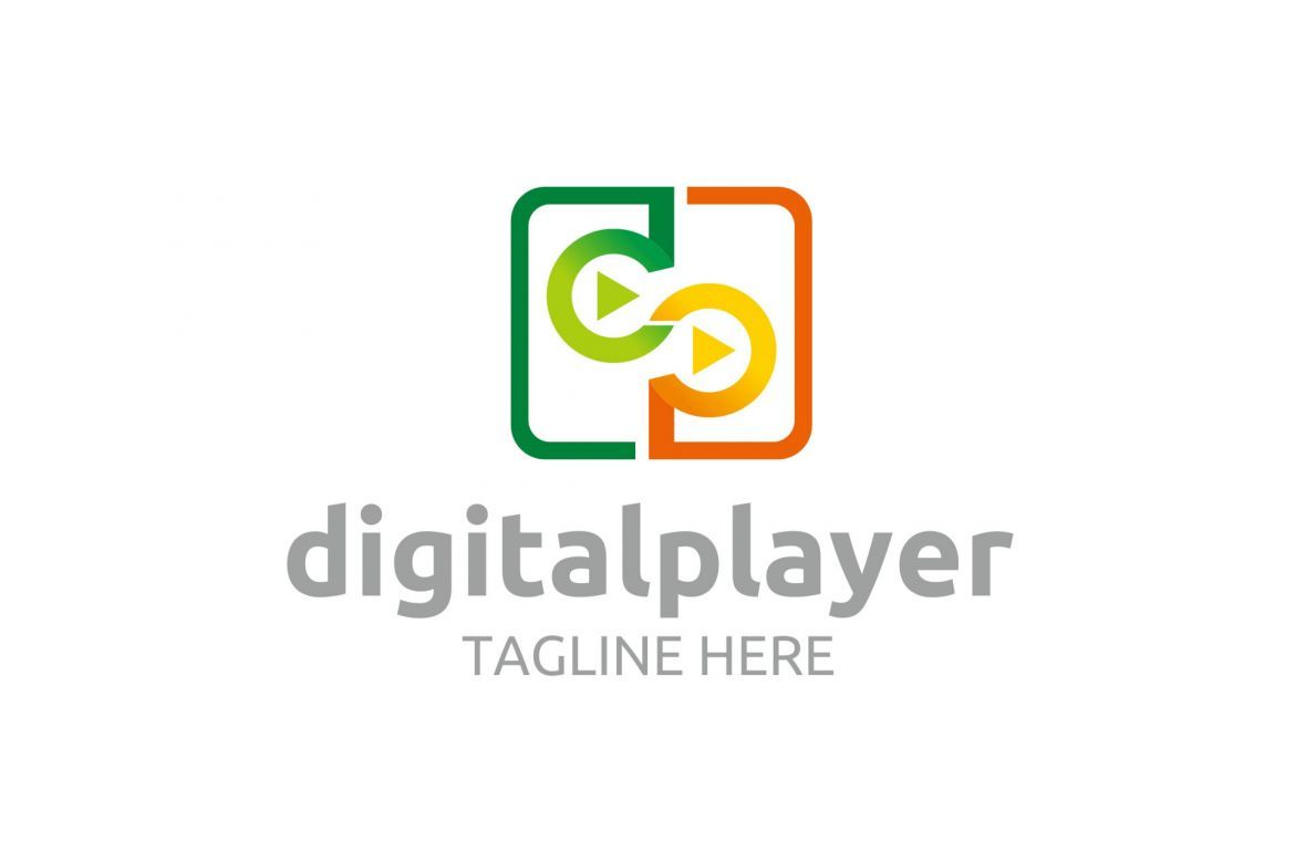 Digital Player Logo - view 2