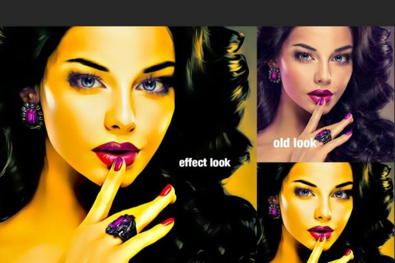 Painting Effect Photoshop Action