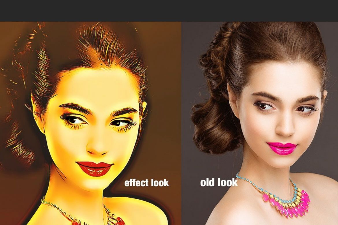 Painting Effect Photoshop Action alternate