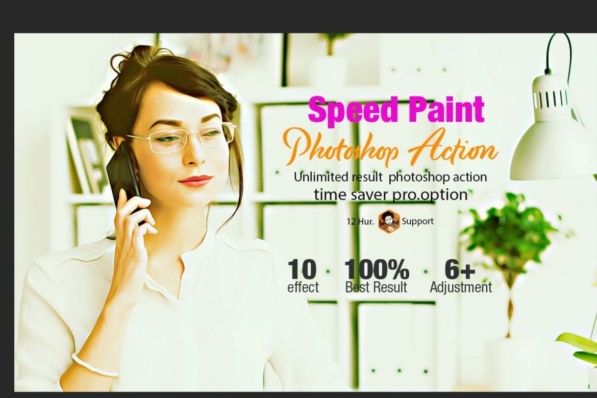 Painting Effect Photoshop Action - view 7