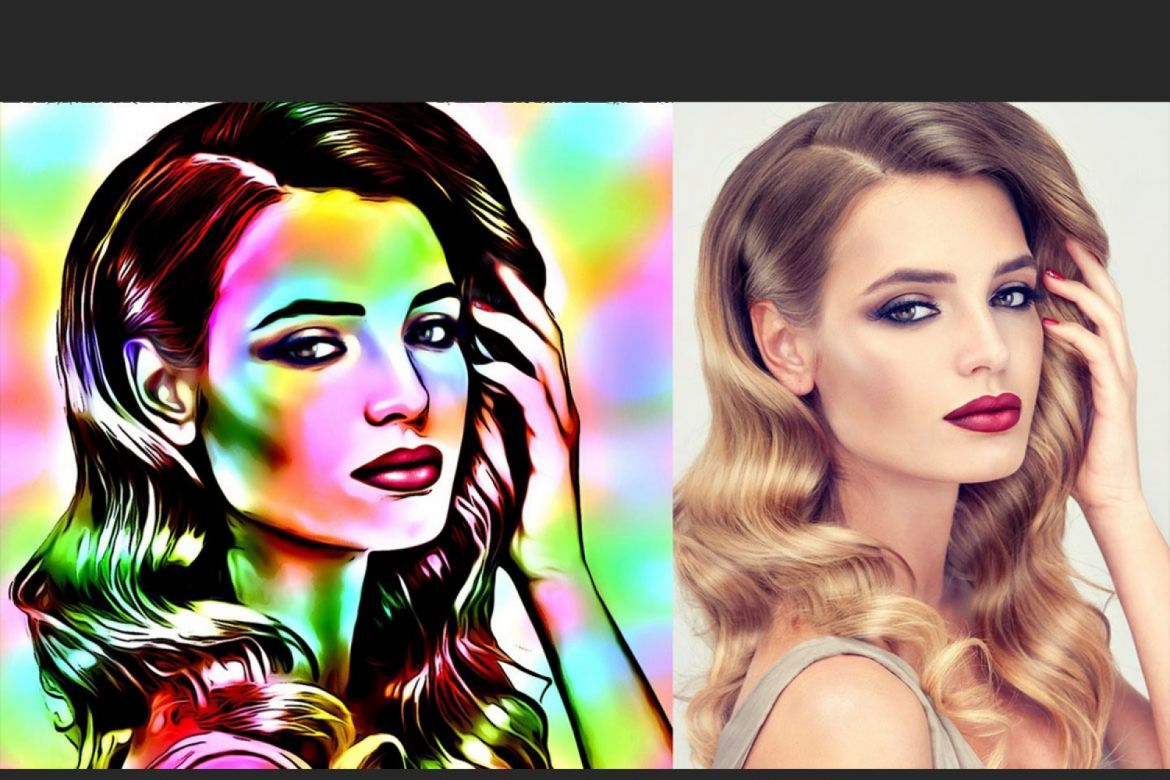 Oil Paint Digital Art Action - view 3