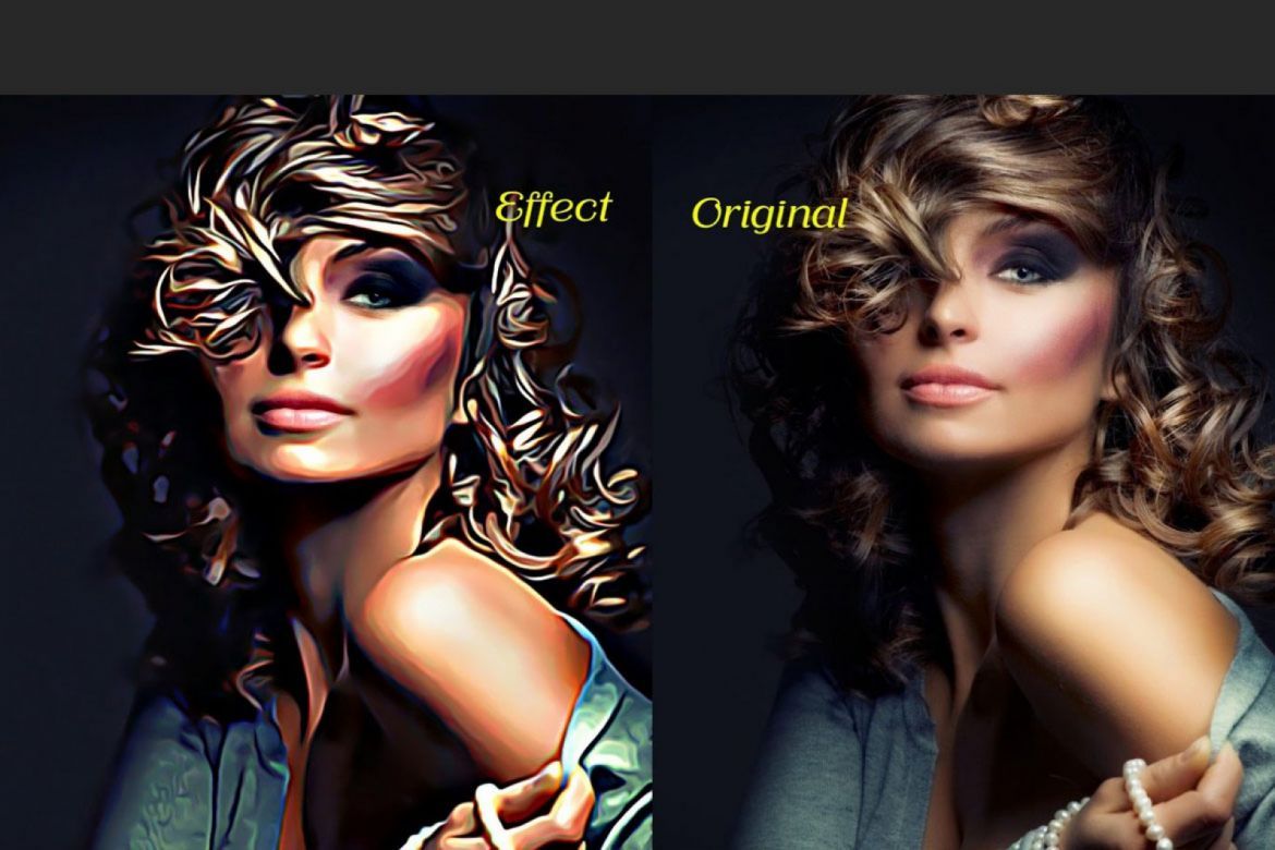 Oil Paint Digital Art Action - view 6