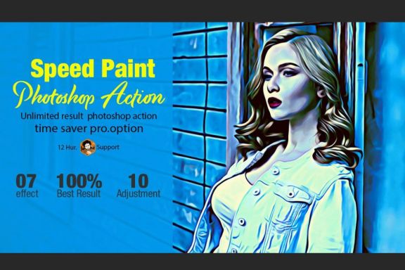 Speed Paint Action - view 1