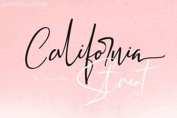 Callifornia Street Script