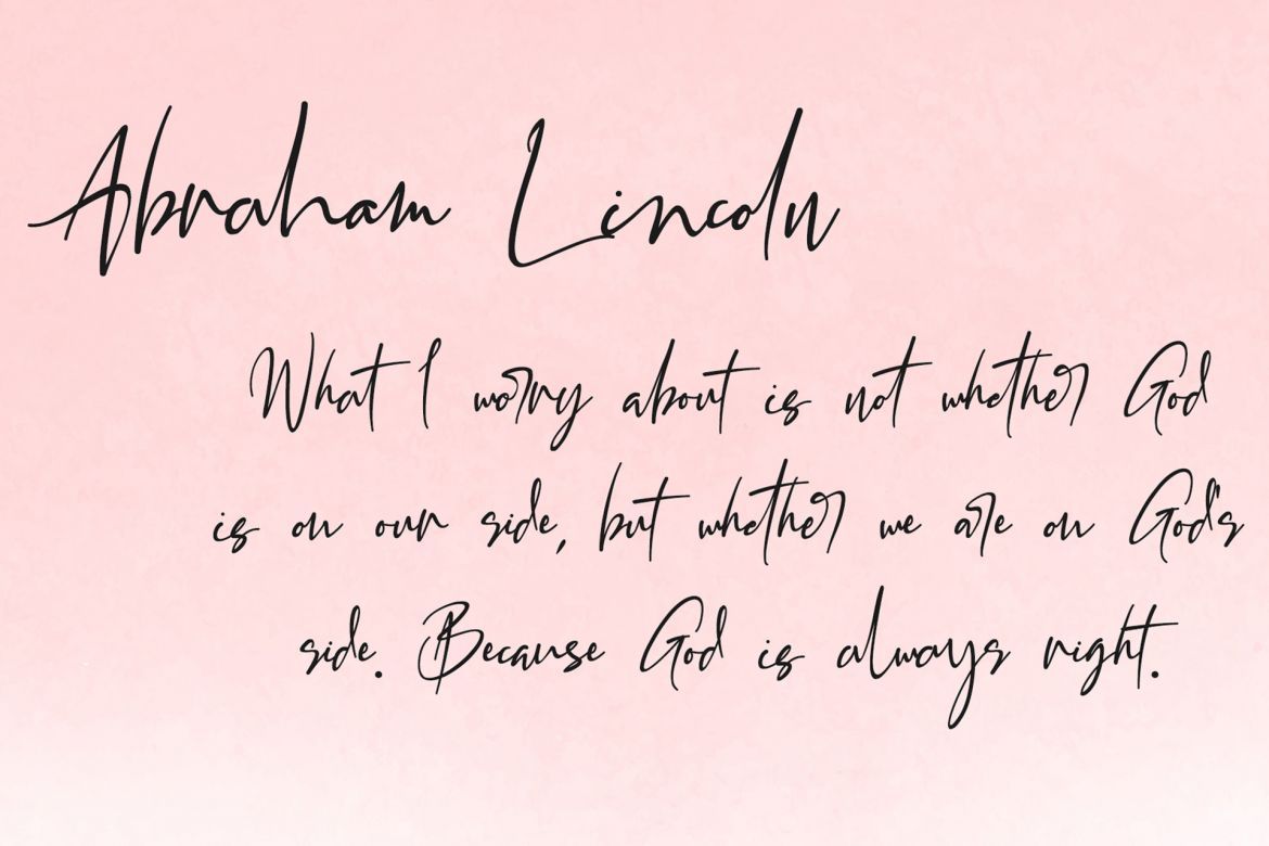 Callifornia Street Script alternate