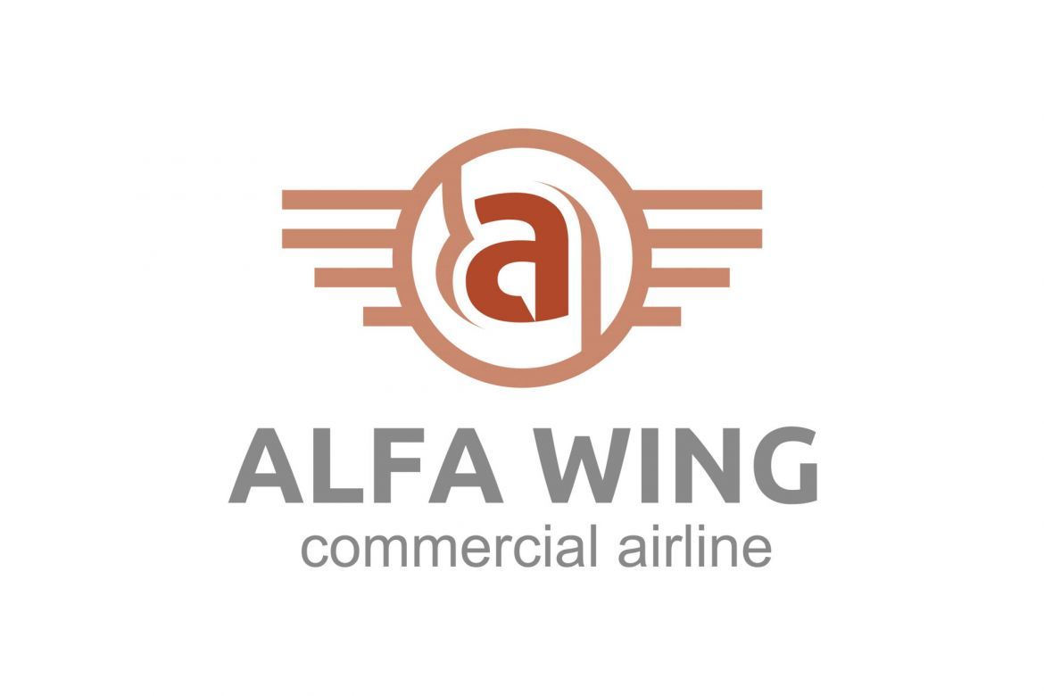 Alfa Wing Logo - view 2