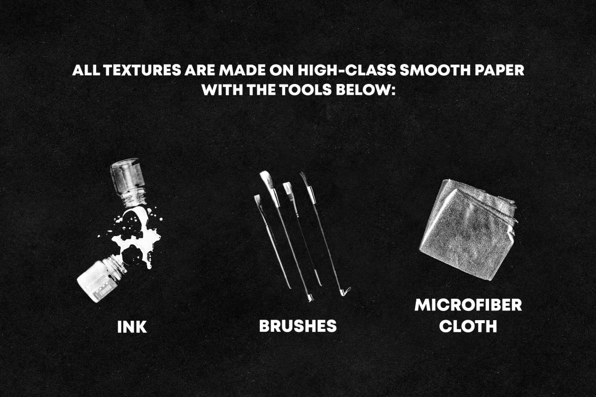 FREE INKED PAPER TEXTURE PACK VOL.1 - view 4