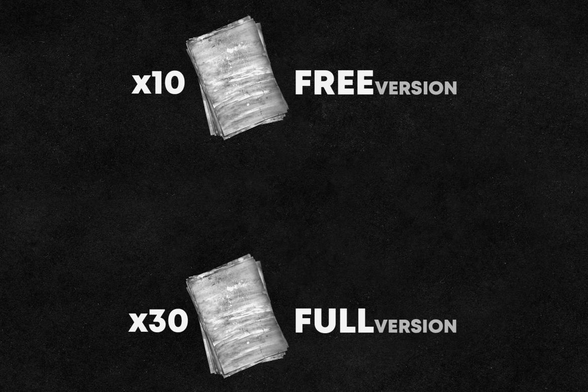 FREE INKED PAPER TEXTURE PACK VOL.1 alternate