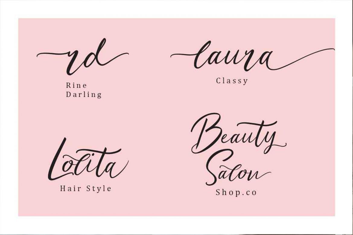 Ralyne Script - view 3