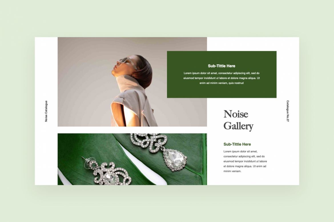 NOISE PowerPoint Template - view 4
