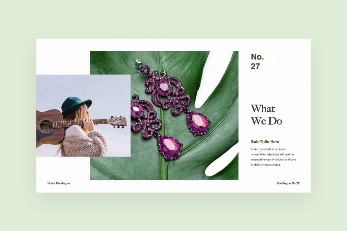 NOISE PowerPoint Template - view 5