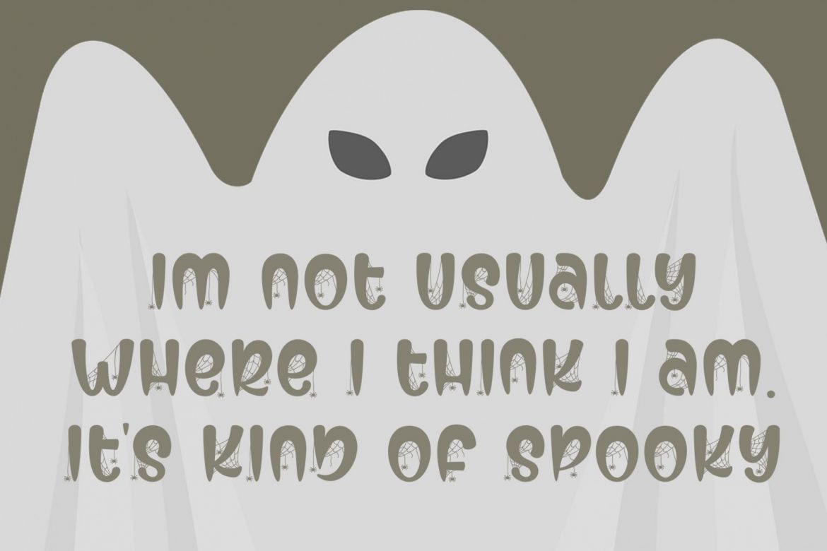 Secret Midnight Spooky Font - view 6