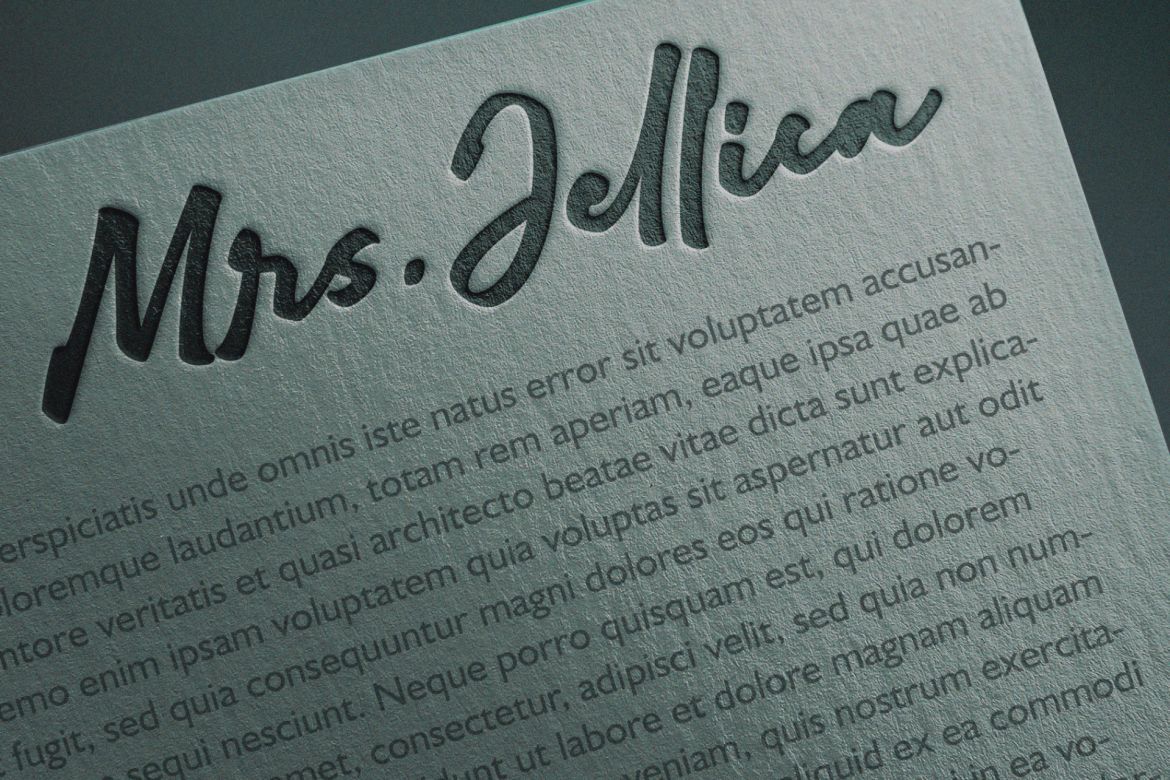 Adelina Camarie Bold Signature Font - view 6