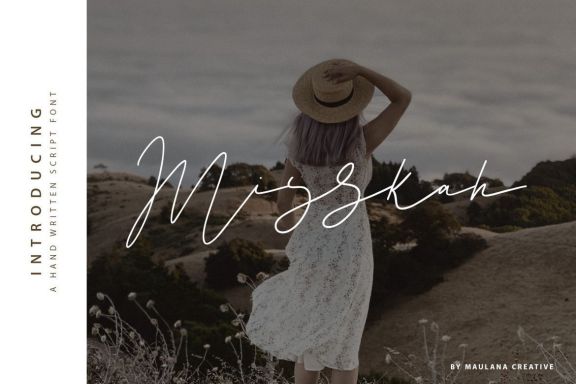 Misskah Script Font