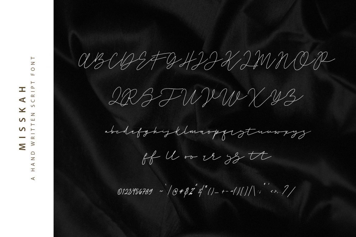 Misskah Script Font - view 10