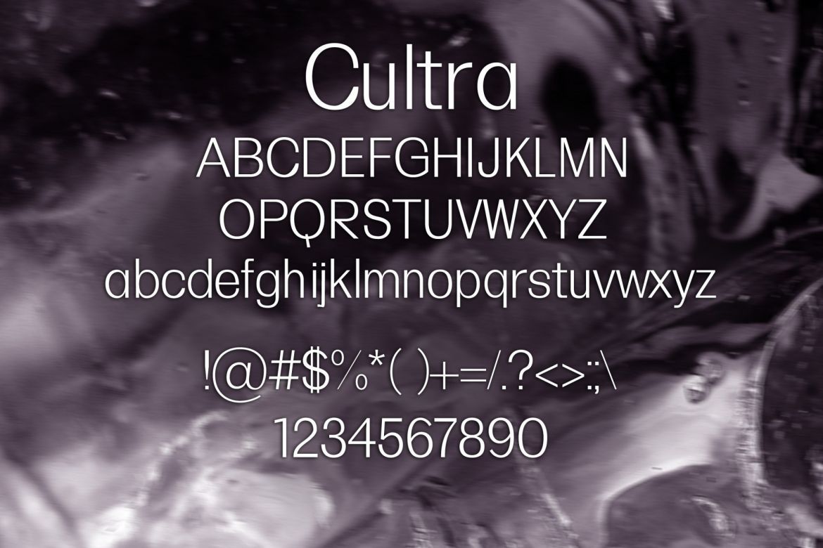 Cultra Font - view 2