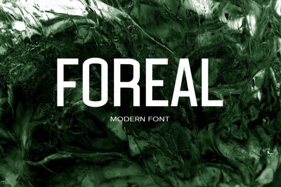 Foreal Font