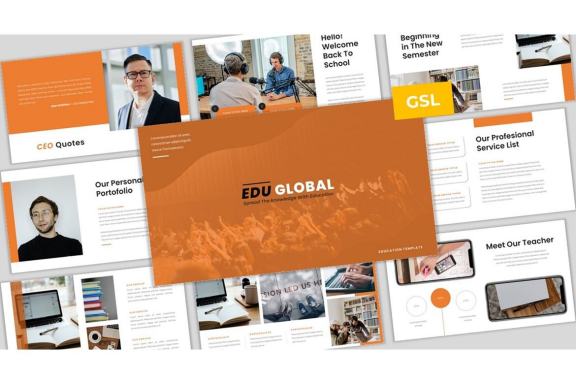 Global Edu - Free Google Slides Presentation Template