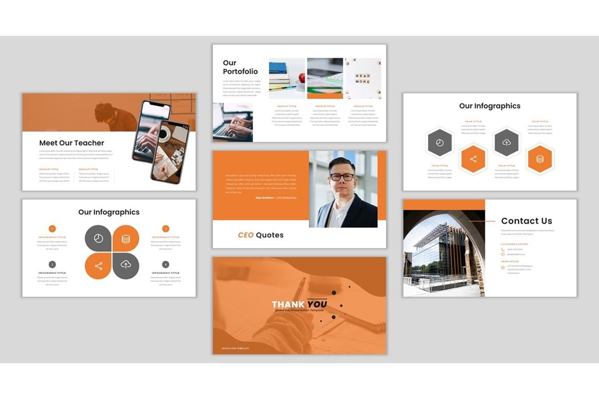 Global Edu - Free Google Slides Presentation Template alternate