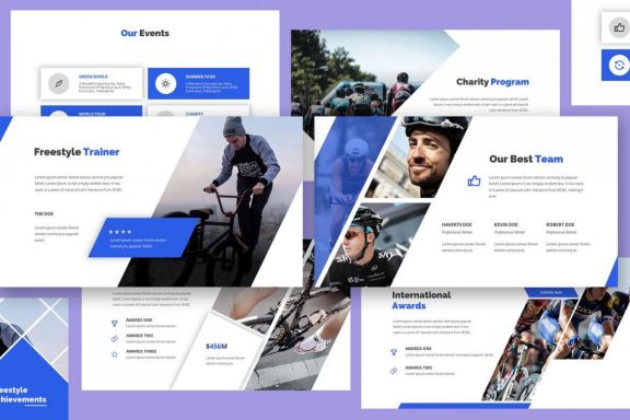 Cyclope - Bicycle Keynote Template