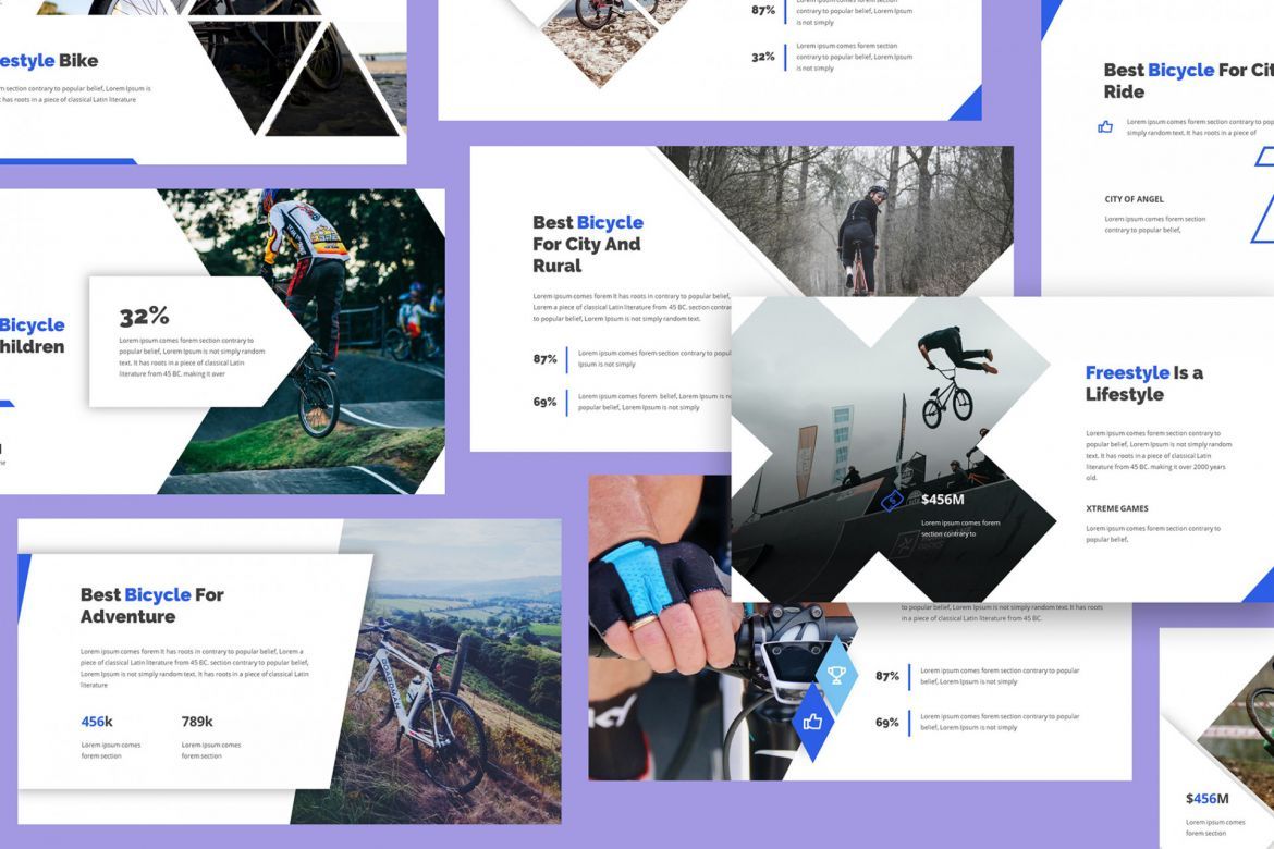 Cyclope - Bicycle Google Slides - view 6