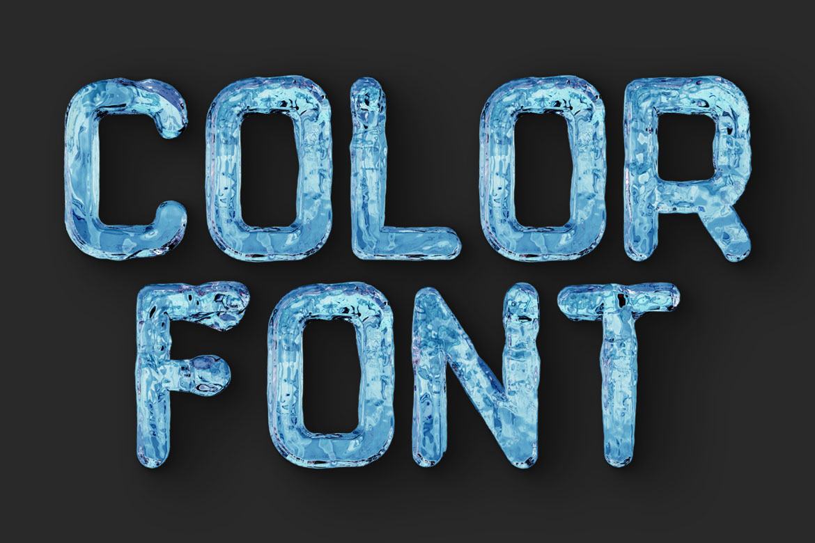 Free Color SVG Fonts 4 - view 4