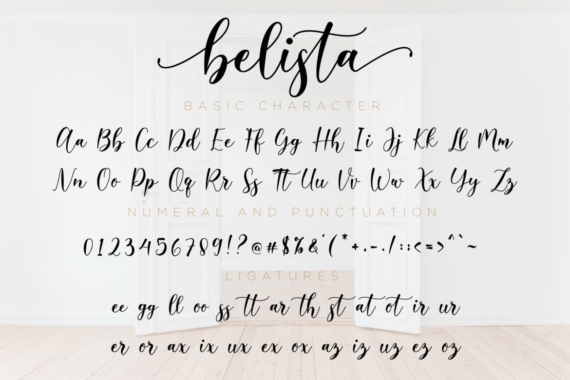 Belista Script alternate
