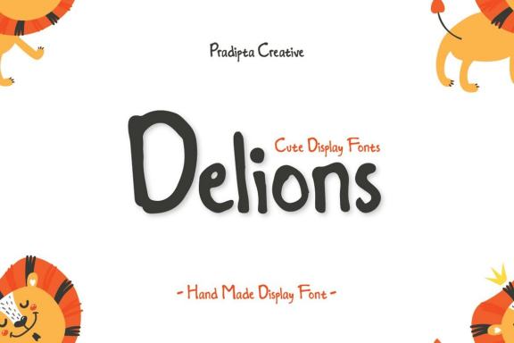 Delions – Free Cute Font