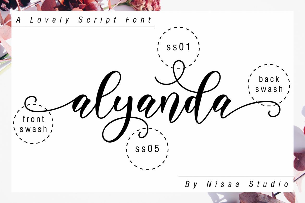 Alyanda Script - view 10