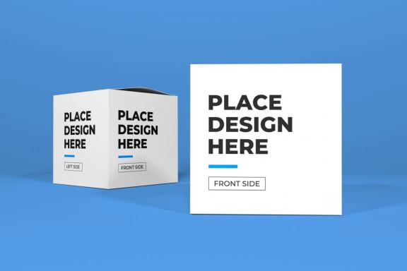 Box Packaging Free Mockup Template