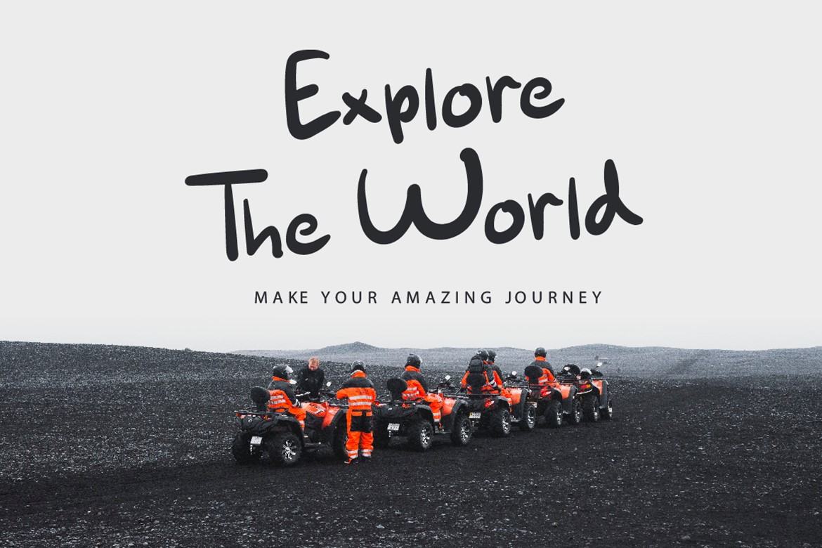 Awkward Free Handwriting Typeface alternate