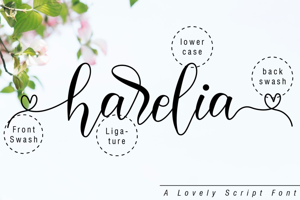 Harelia Script - view 10