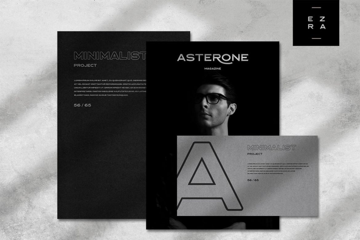 Asterone - Modern Font Family - view 5