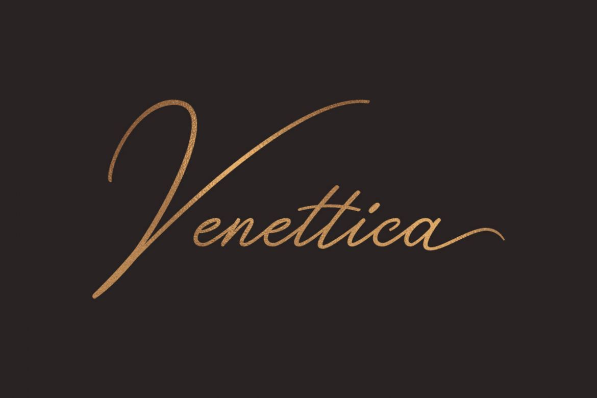 Venettica Signature Romantic Script - view 2