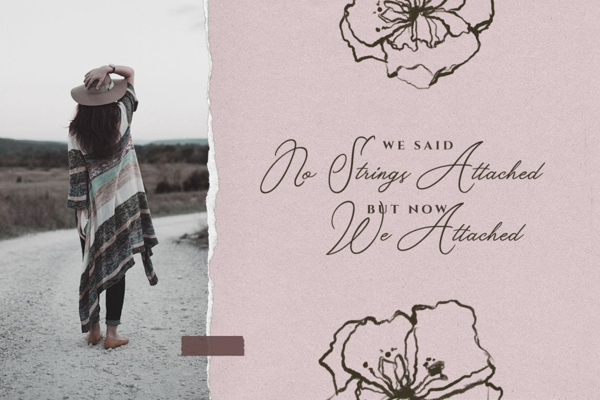 Venettica Signature Romantic Script - view 10