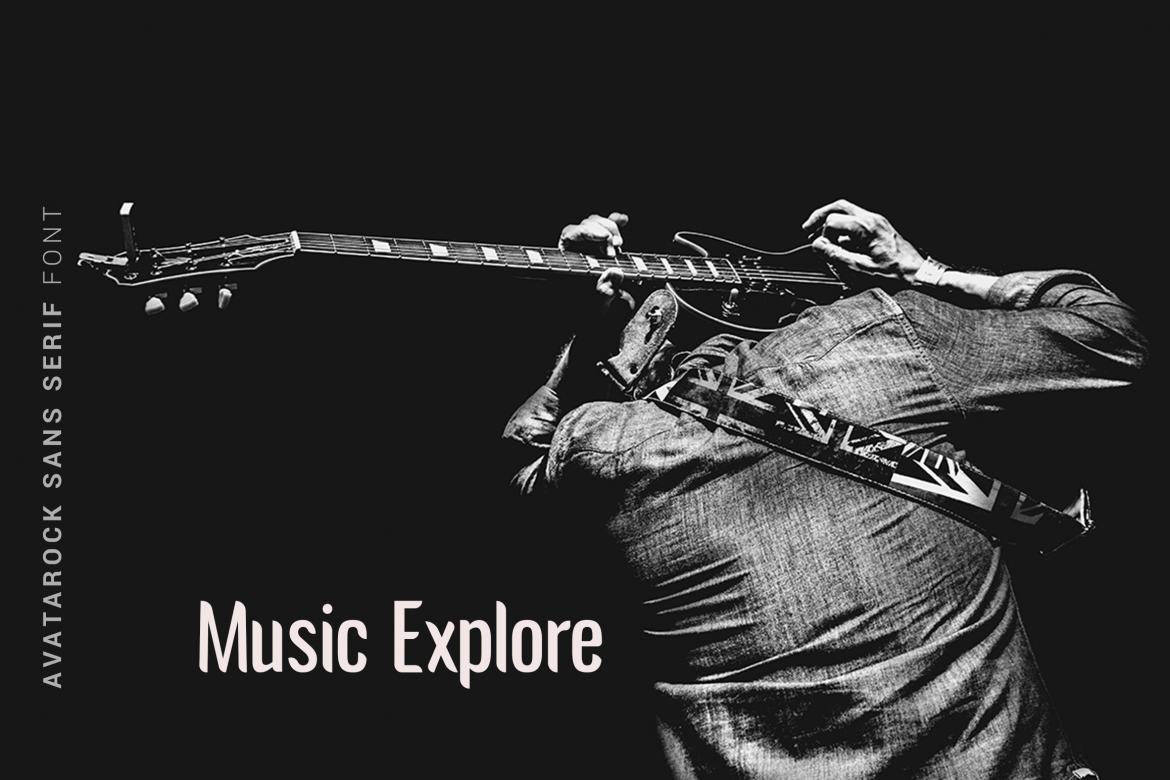 Avatarock - Free Modern Font - view 9