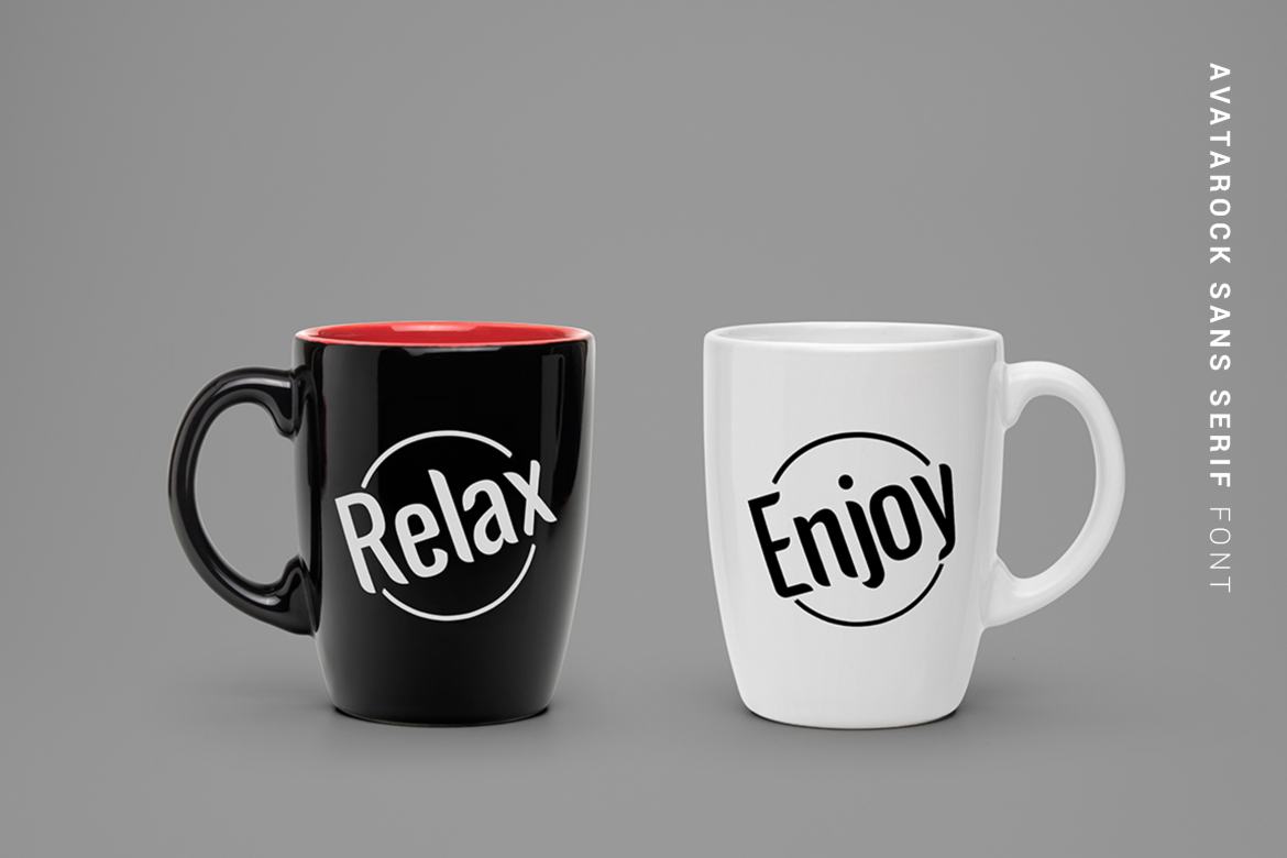 Avatarock - Free Modern Font - view 8