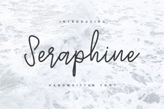 Seraphine - Handwritten Font