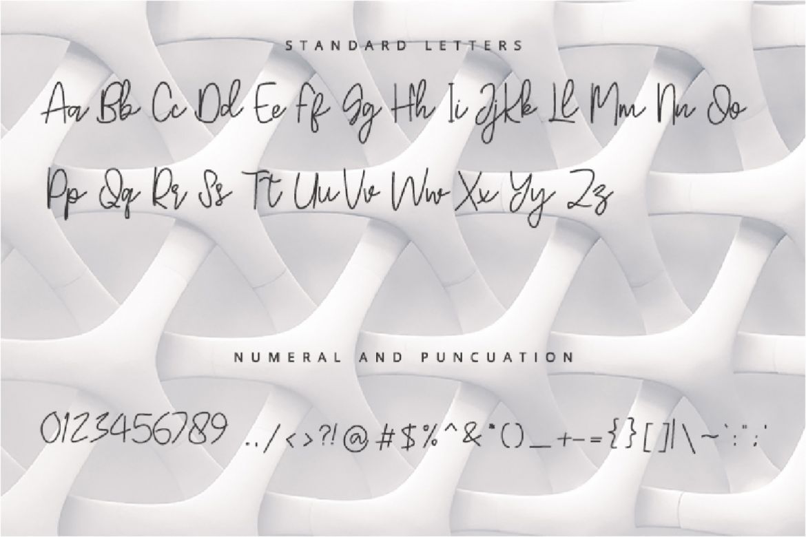 Seraphine - Handwritten Font - view 5