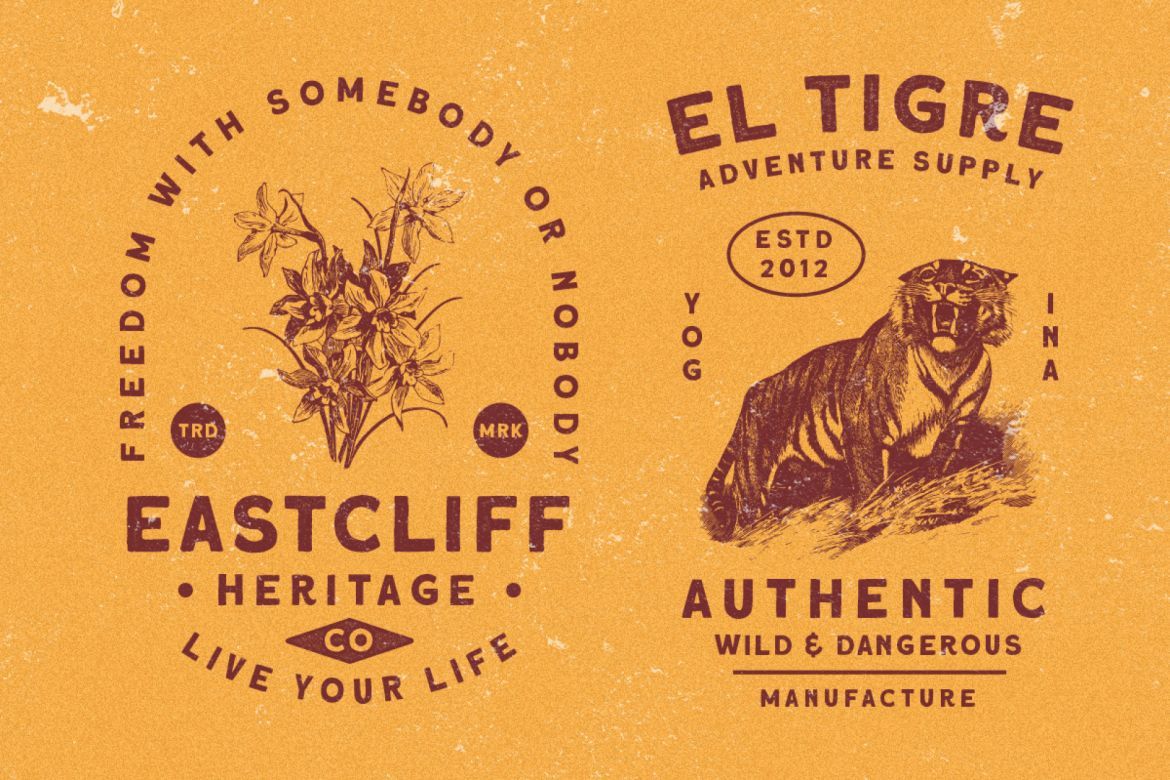 Roquen - A Hand Drawn Typeface - view 2