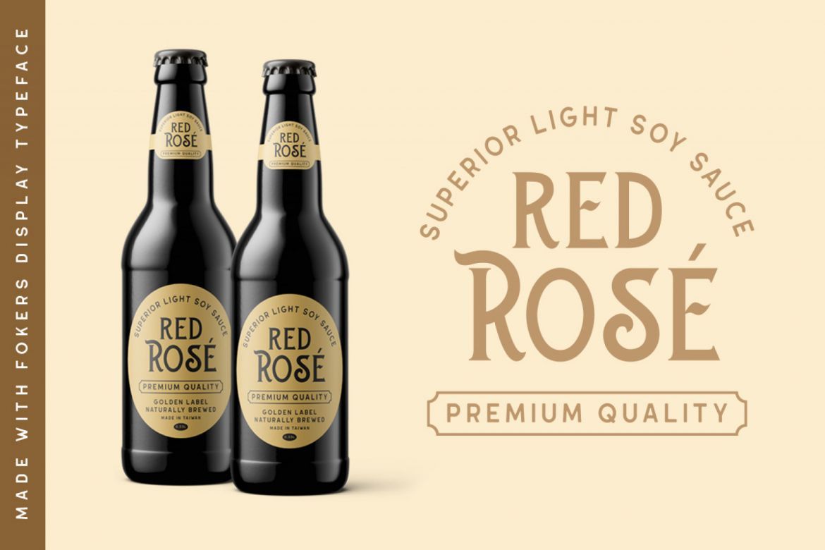 Fokers - Display Typeface - view 3