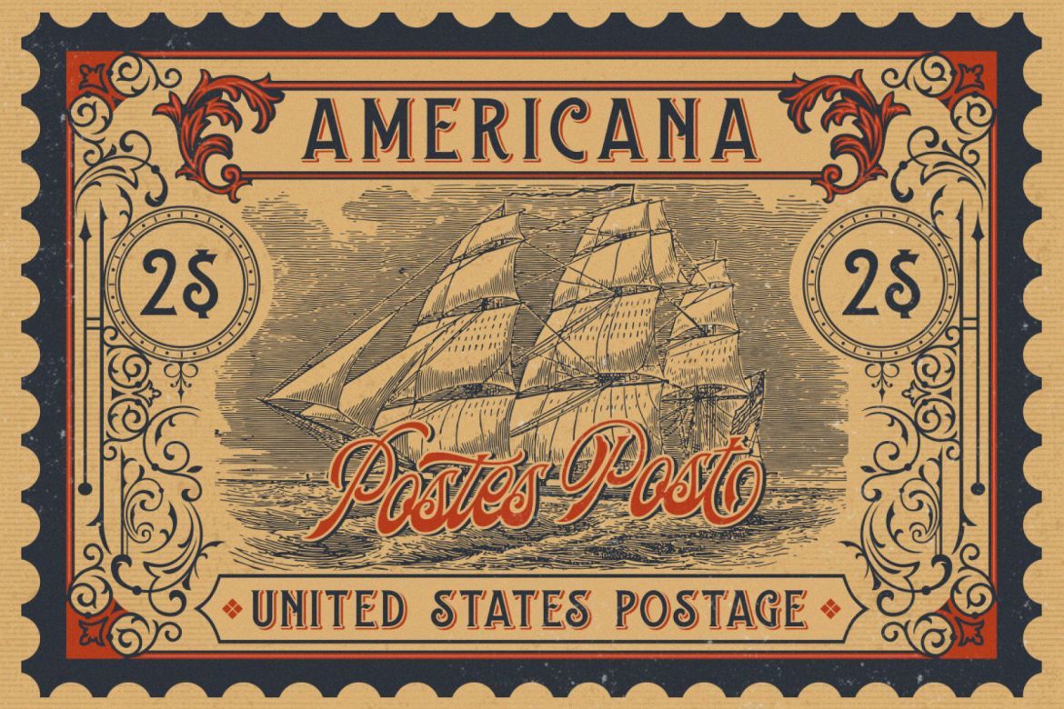 Frankest - The Vintage Font Duo - view 8