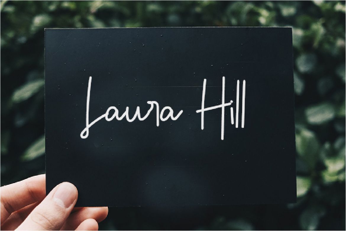 Anatonym - Handwritten Font - view 5